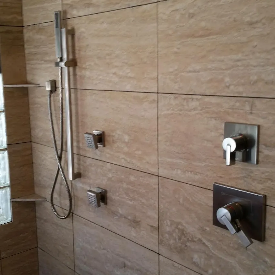 Shower fixture installation for Water Heater Installation in Canton